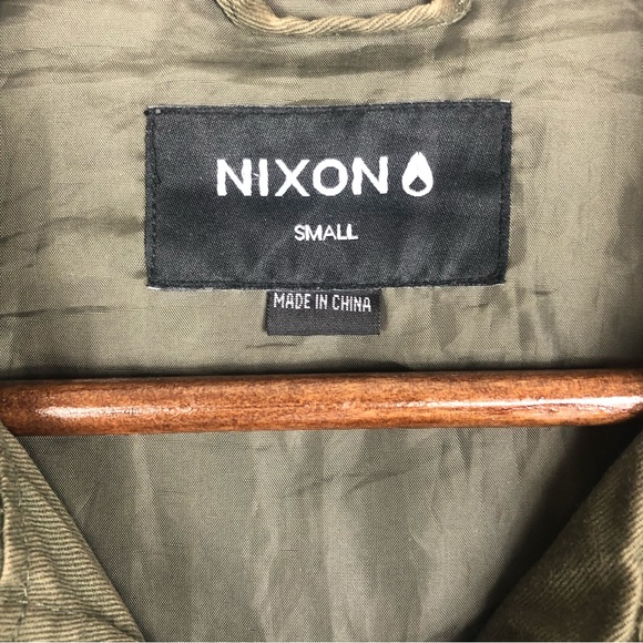 Nixon Green Utility Cargo Jacket Small - Picture 3 of 13